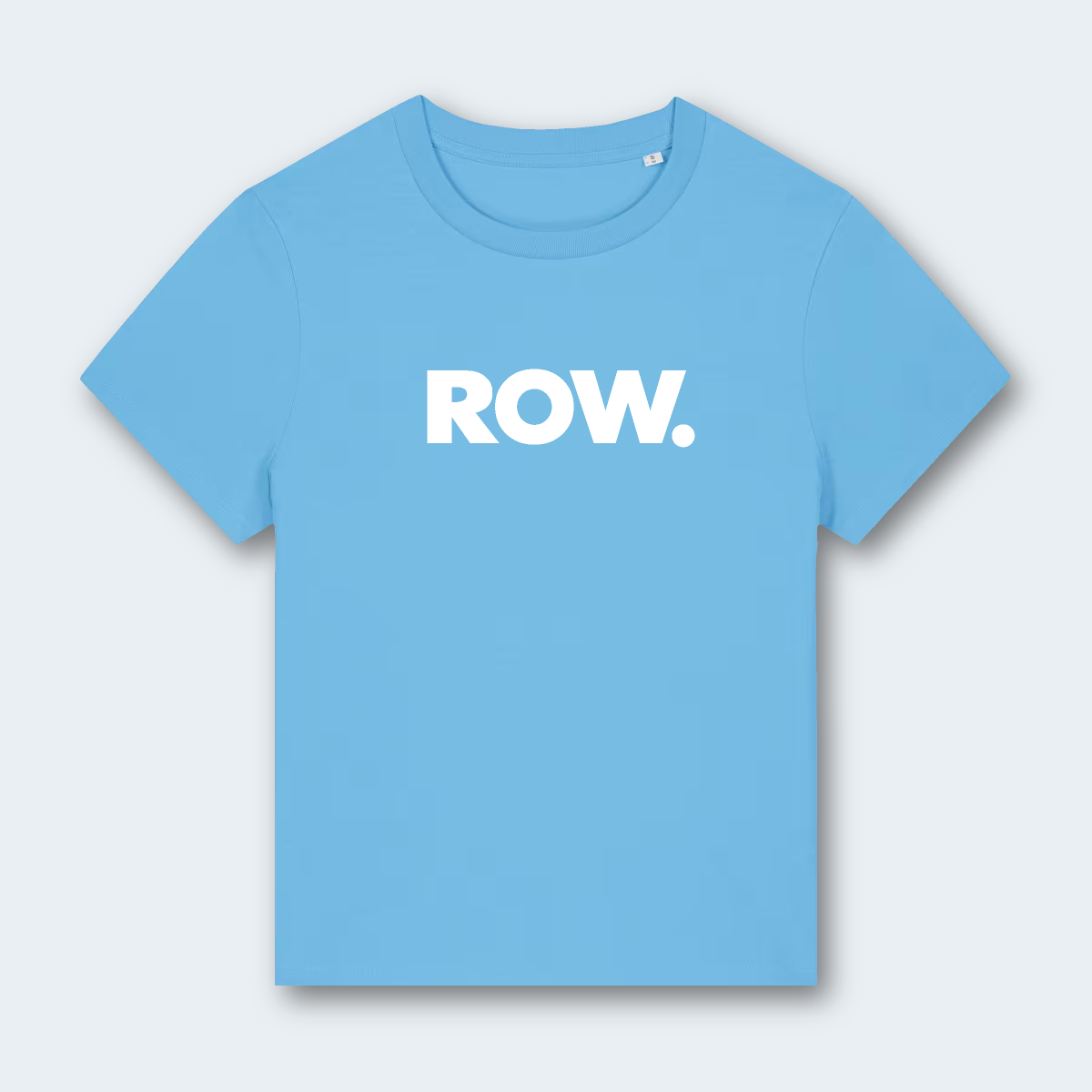 Dames T-shirt ROW - Aqua