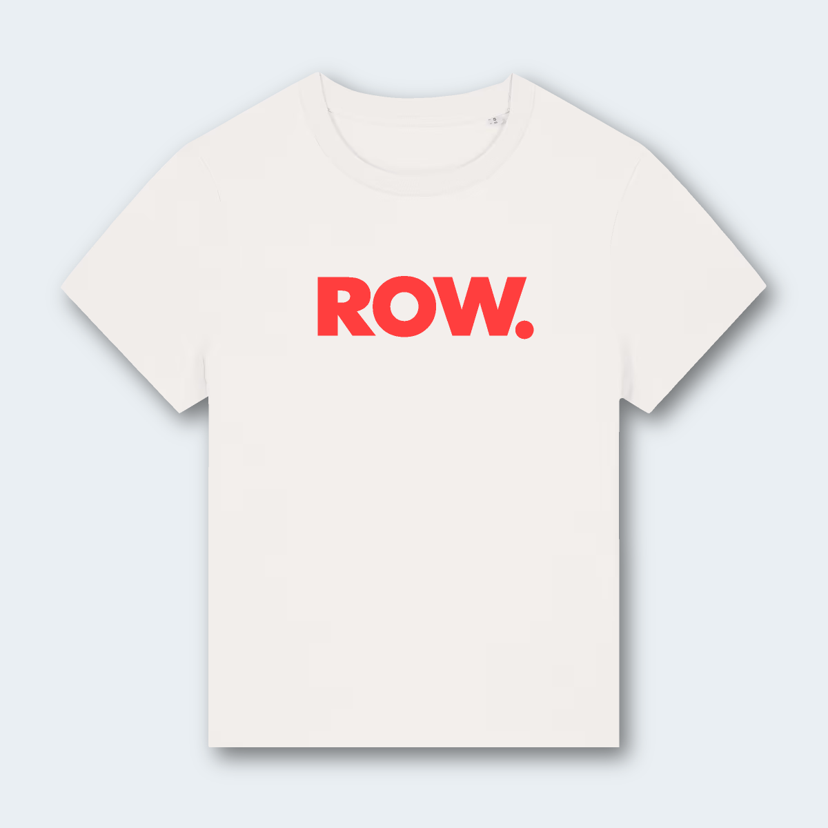 Dames T-shirt ROW - Naturel