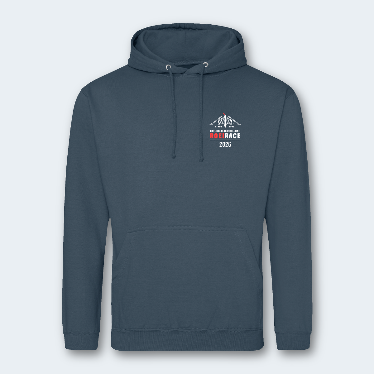 Heren Hoodie - Airforce Blue