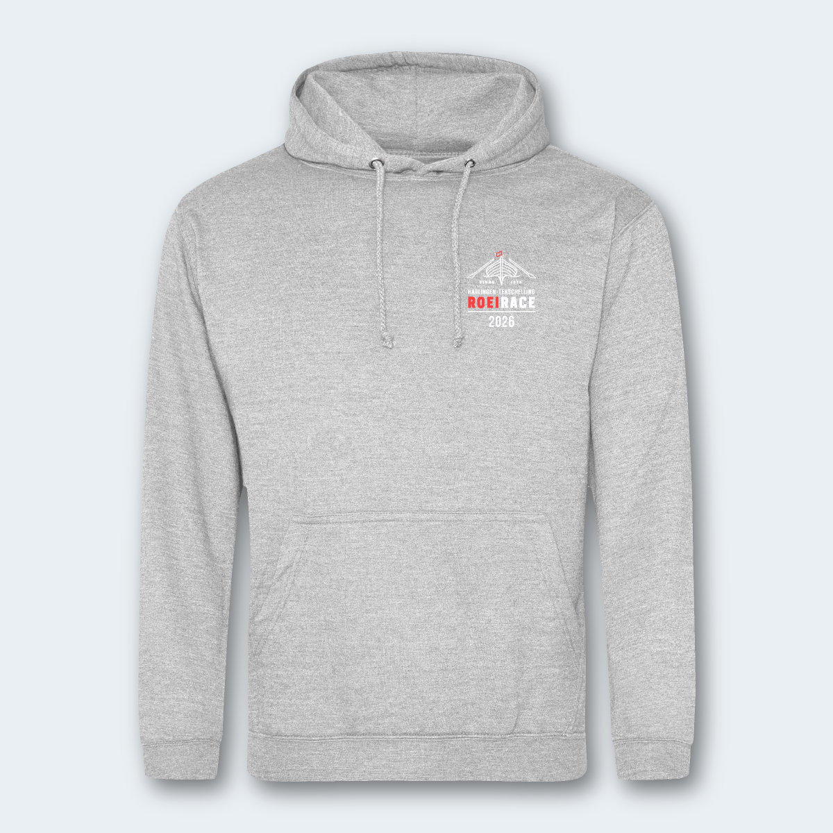 Heren Hoodie - Grijs