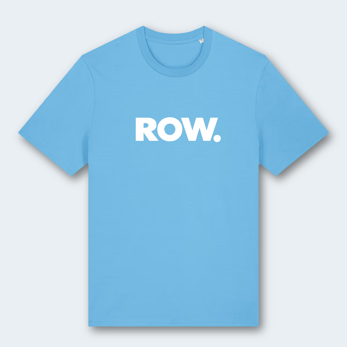 Heren T-shirt ROW - Aqua