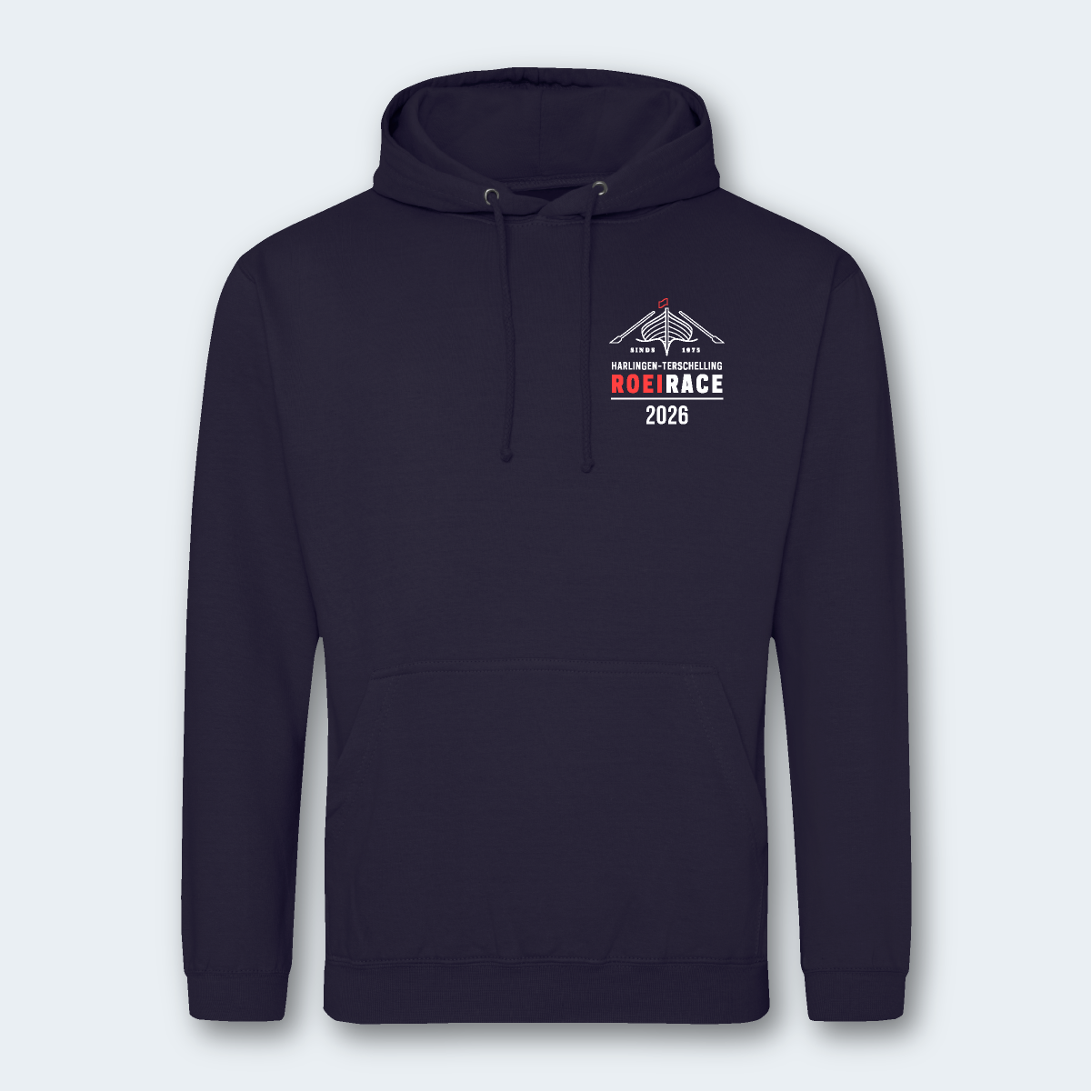 HT heren hoodie - Navy